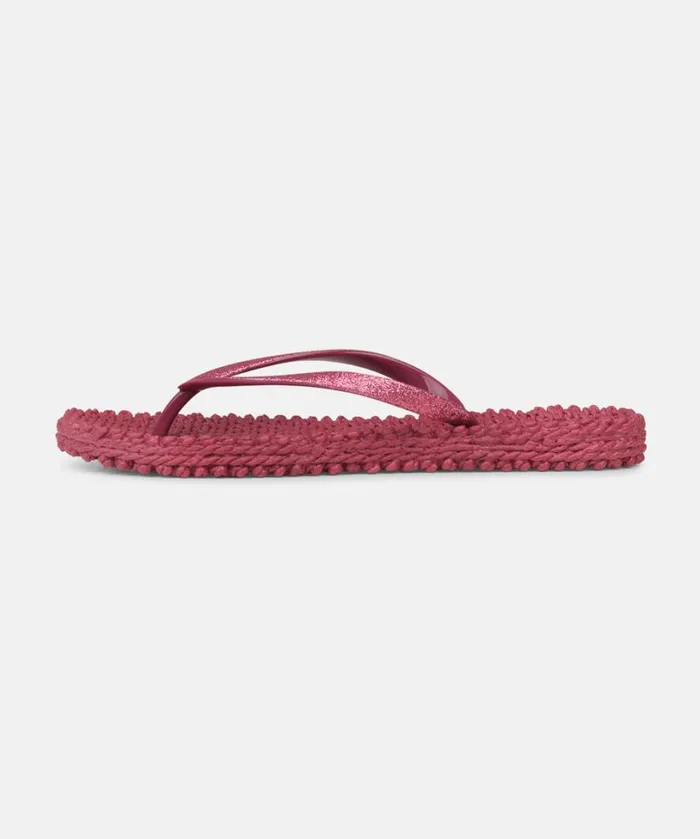 Flip Flop With Glitter 8211 Wine Shoes Ilse Jacobsen Flip Flops Flip Flop With Glitter 8211 Wine Shoes Ilse Jacobsen Flip Flops
