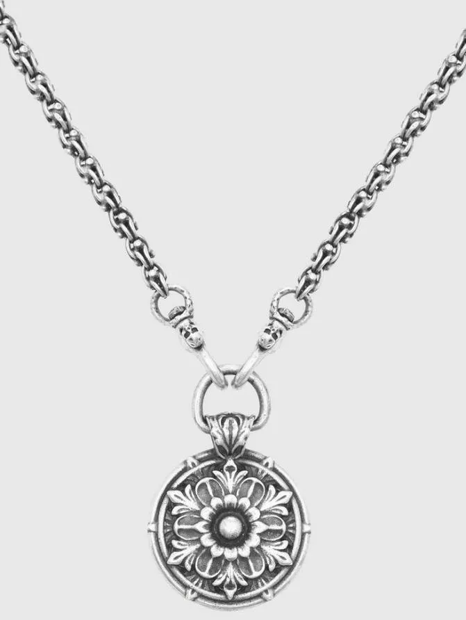 FLORAL PENDANT NECKLACE No Color Accessories John Varvatos Jewelry