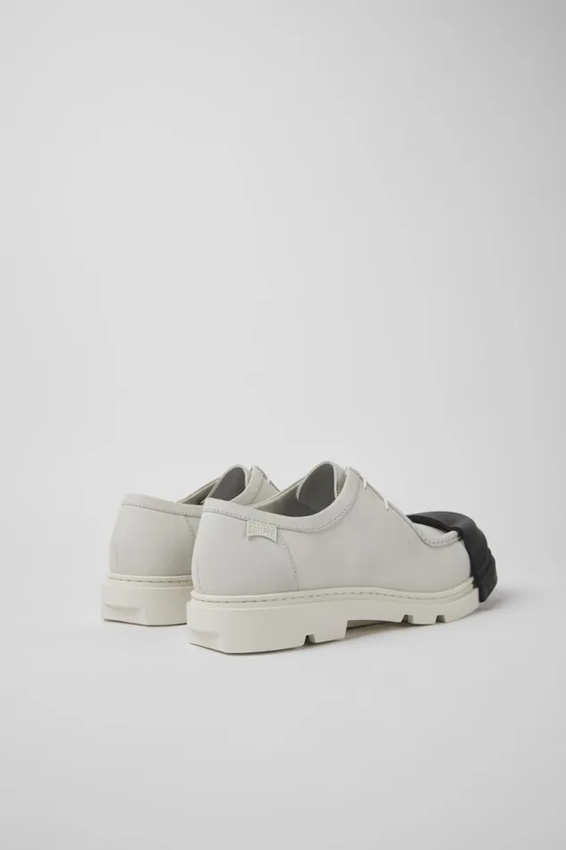 Formal Shoes Men Camper Junction White Nondyed Leather Shoes Formal Shoes Men Camper Junction White Nondyed Leather Shoes