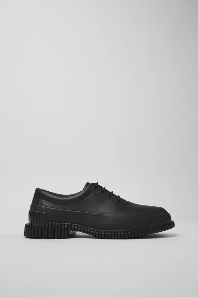 Formal Shoes Men Camper Pix Black Leather Shoes
