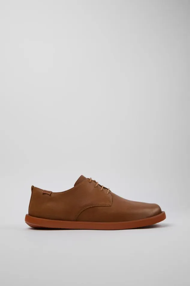 Formal Shoes Men Camper Wagon Brown Leather Shoes Formal Shoes Men Camper Wagon Brown Leather Shoes