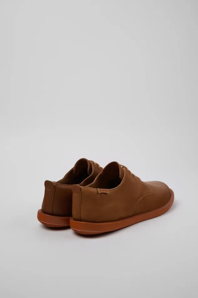 Formal Shoes Men Camper Wagon Brown Leather Shoes Formal Shoes Men Camper Wagon Brown Leather Shoes
