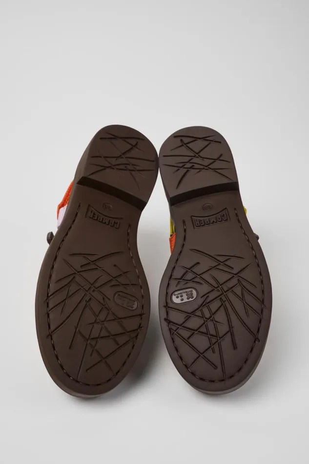 Formal Shoes Women Camper Twins Multicolored Leather And Textile Shoes Formal Shoes Women Camper Twins Multicolored Leather And Textile Shoes
