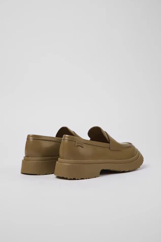Formal Shoes Women Camper Walden Brown Leather Loafer Formal Shoes Women Camper Walden Brown Leather Loafer