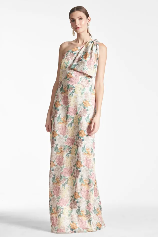 Formal Women Sachin and Babi Chelsea Gown 8211 Antique Bouquet