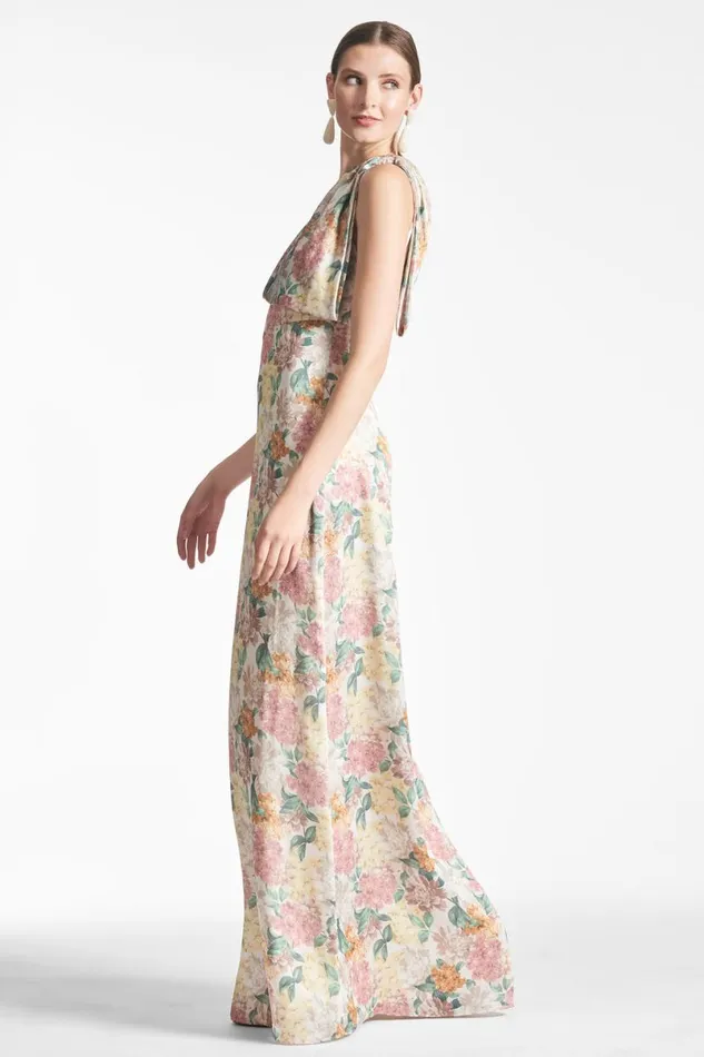 Formal Women Sachin and Babi Chelsea Gown 8211 Antique Bouquet