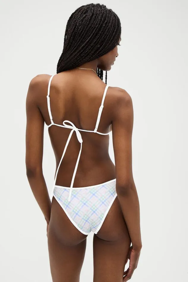 Frankies Bikinis Bikinis Women X DJERF AVENUE Dove Classic Bikini Bottom Cottage Meadow