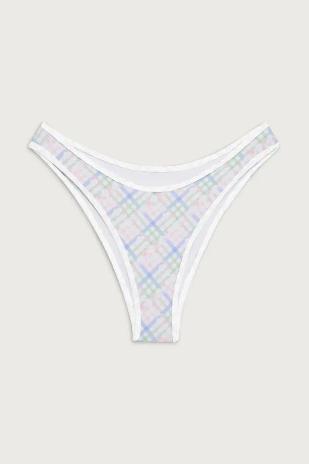 Frankies Bikinis Bikinis Women X DJERF AVENUE Dove Classic Bikini Bottom Cottage Meadow