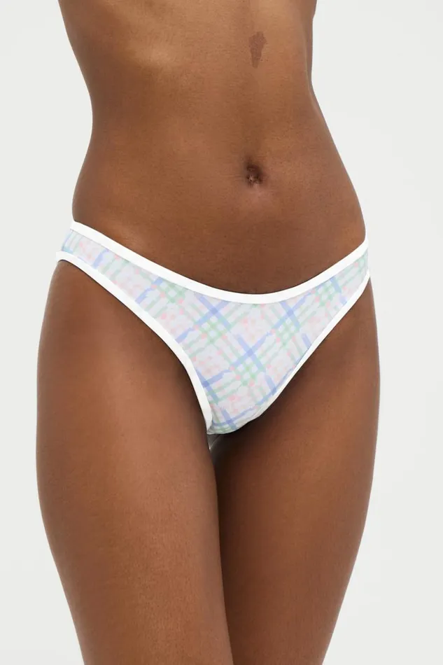 Frankies Bikinis Bikinis Women X DJERF AVENUE Dove Classic Bikini Bottom Cottage Meadow
