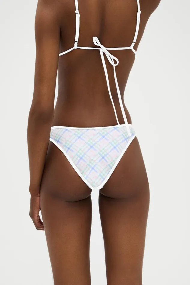 Frankies Bikinis Bikinis Women X DJERF AVENUE Dove Classic Bikini Bottom Cottage Meadow
