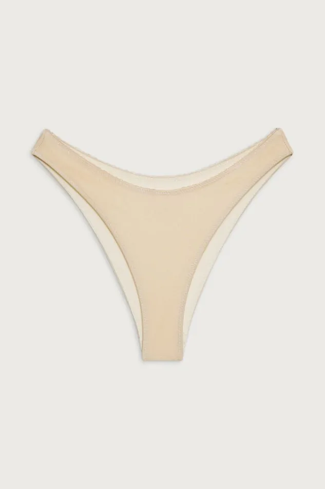 Frankies Bikinis Bikinis Women X DJERF AVENUE Dove Classic Bikini Bottom Sand Castle