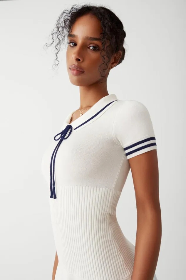 Frankies Bikinis Dresses Women Max Knit Mini Dress Sugar