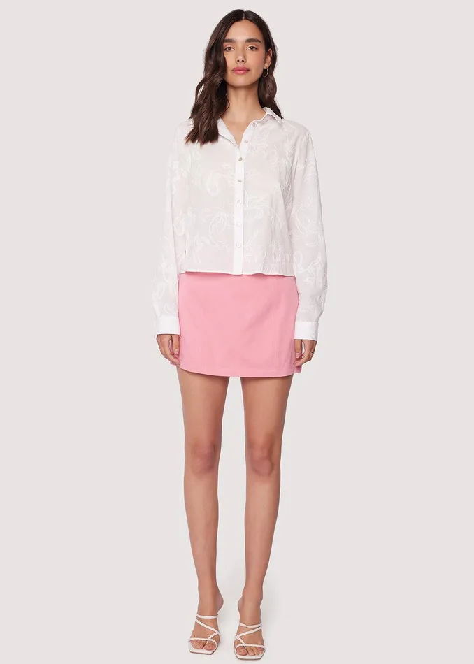 Freesia Whisper Top White Women Lost Wander Tops