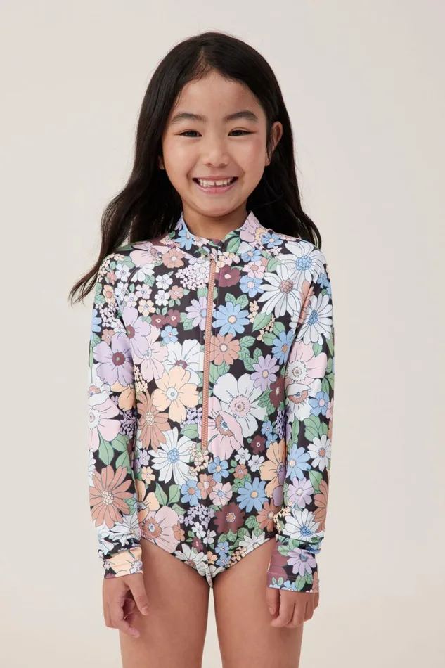 Girls 214 Swimwear Cotton On Lydia One Piece Phantomquinn Floral