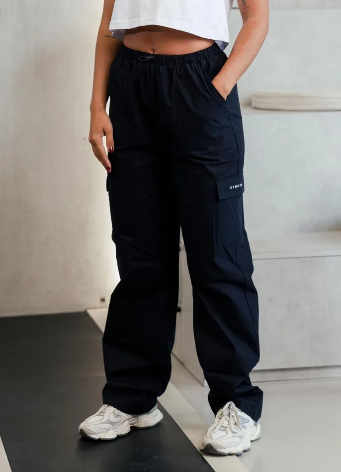 Gym King Cargos Women Established Woven Cargo 8211 Black