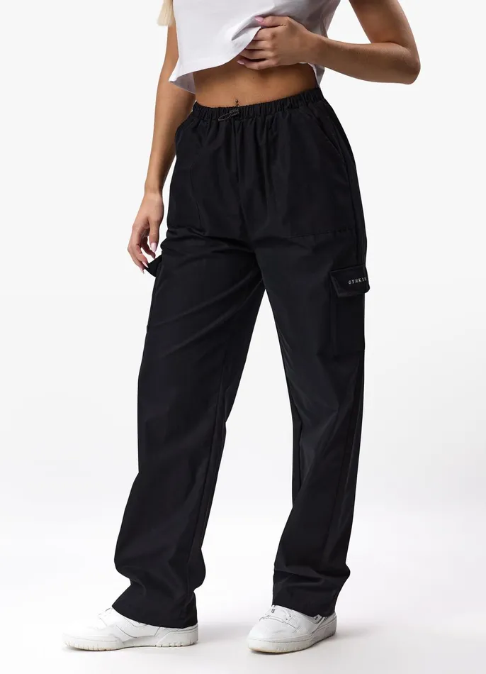 Gym King Cargos Women Established Woven Cargo 8211 Black