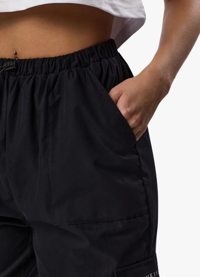 Gym King Cargos Women Established Woven Cargo 8211 Black