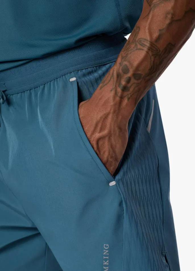 Gym King Gymwear Men Divergent Short 8211 Lake Blue