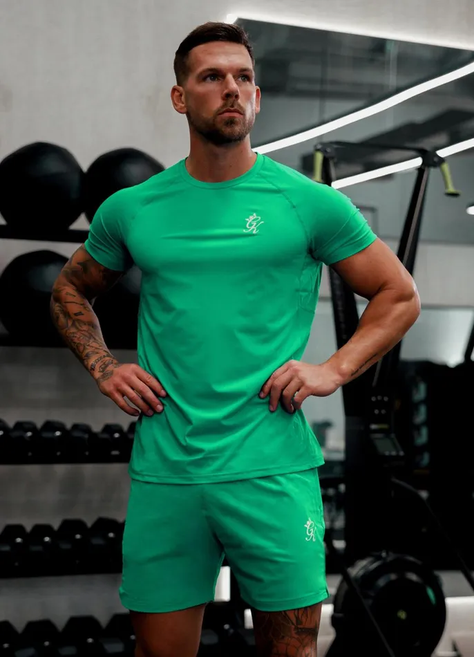 Gym King Gymwear Men Energy Tee 8211 Apple Green