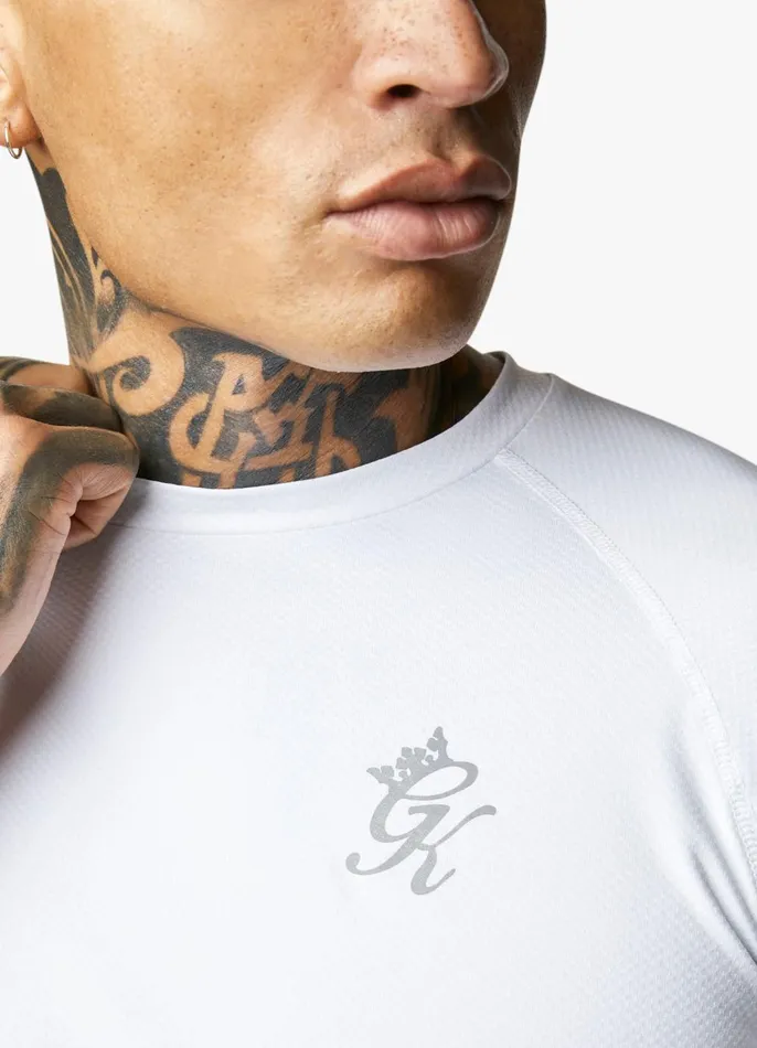 Gym King Gymwear Men Energy Tee 8211 White