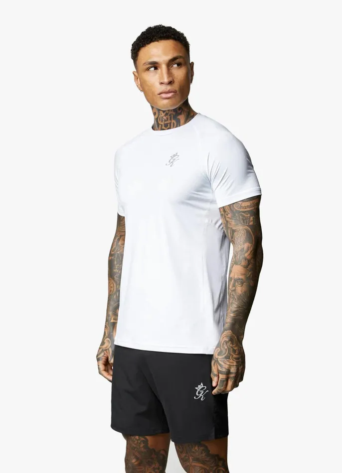 Gym King Gymwear Men Energy Tee 8211 White