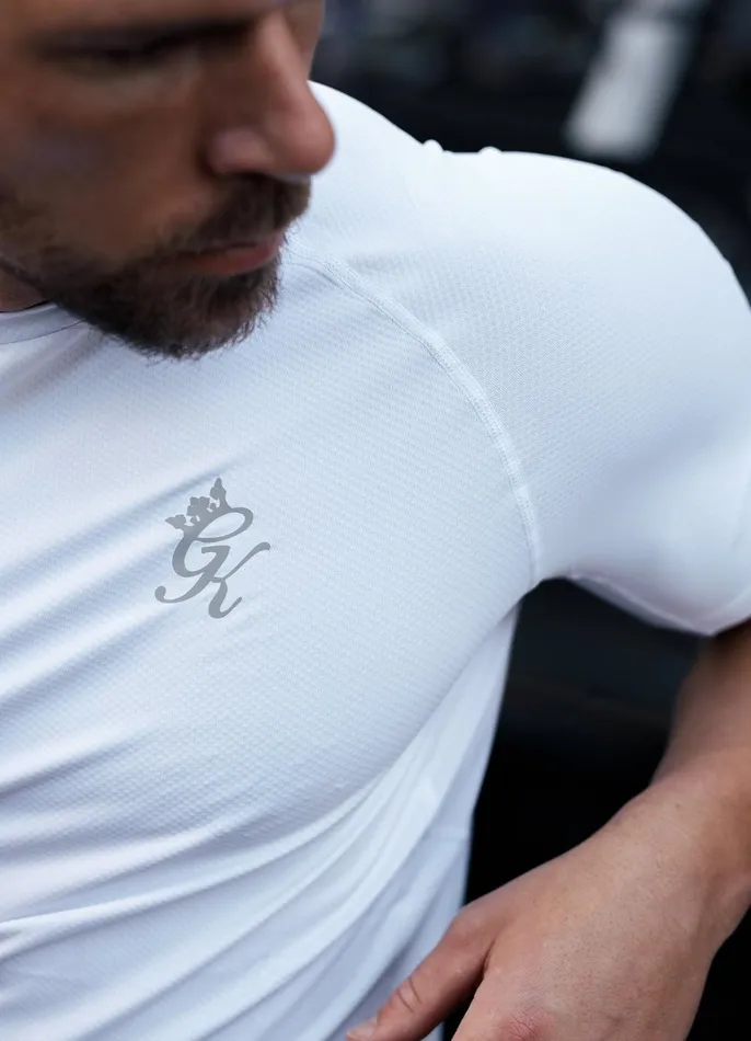 Gym King Gymwear Men Energy Tee 8211 White