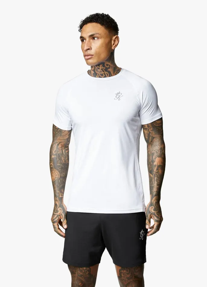 Gym King Gymwear Men Energy Tee 8211 White