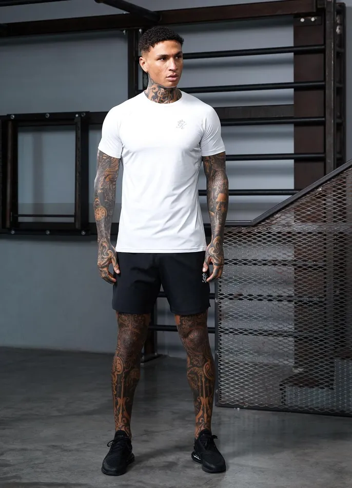 Gym King Gymwear Men Energy Tee 8211 White