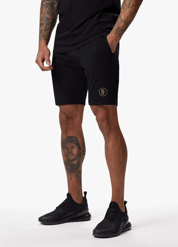 Gym King Gymwear Men Fight Division Short 8211 BlackGold