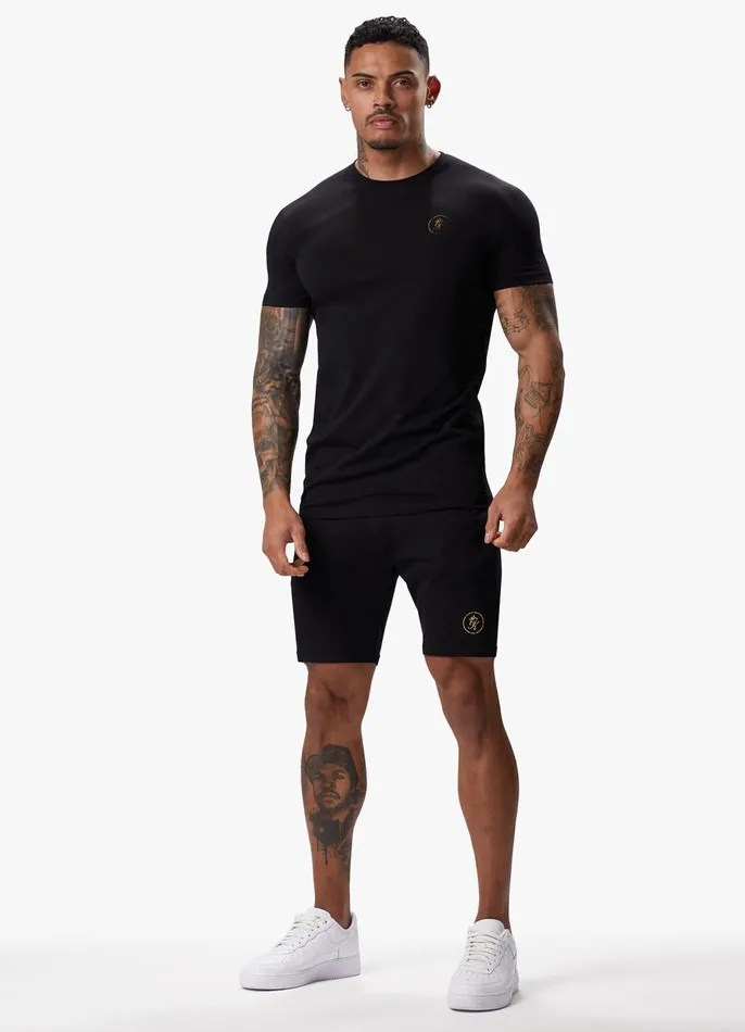 Gym King Gymwear Men Fight Division Short 8211 BlackGold
