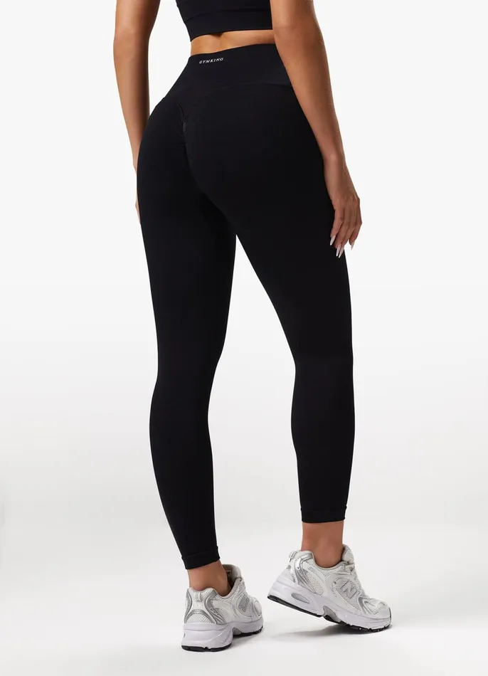 Gym King Gymwear Women Sculpt Seamless Legging 8211 Black