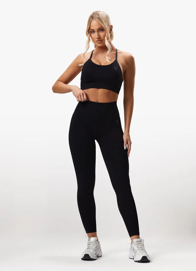 Gym King Gymwear Women Sculpt Seamless Legging 8211 Black