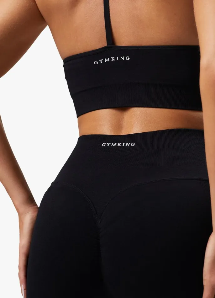 Gym King Gymwear Women Sculpt Seamless Legging 8211 Black
