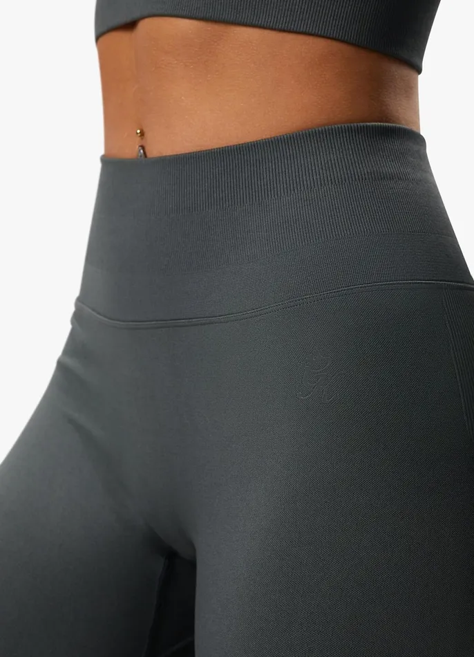 Gym King Leggings Women Sculpt Seamless Legging 8211 Green Smoke