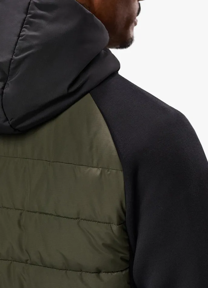 Gym King Outerwear Men Hybrid Jacket 8211 Khaki
