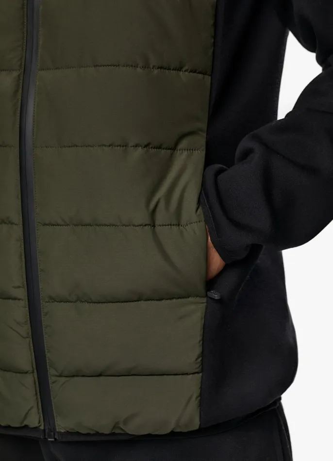 Gym King Outerwear Men Hybrid Jacket 8211 Khaki