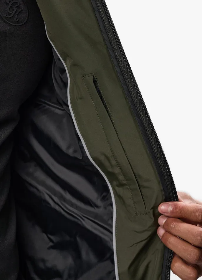 Gym King Outerwear Men Hybrid Jacket 8211 Khaki