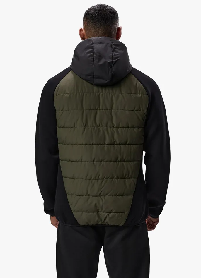 Gym King Outerwear Men Hybrid Jacket 8211 Khaki