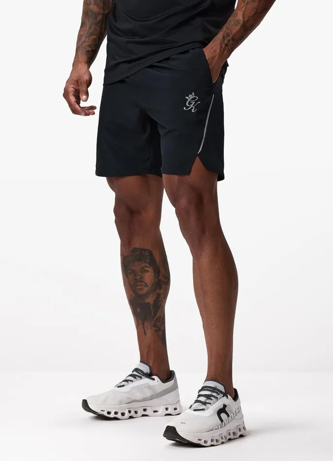 Gym King Shorts Men Flex 6034 Short 8211 BlackSilver