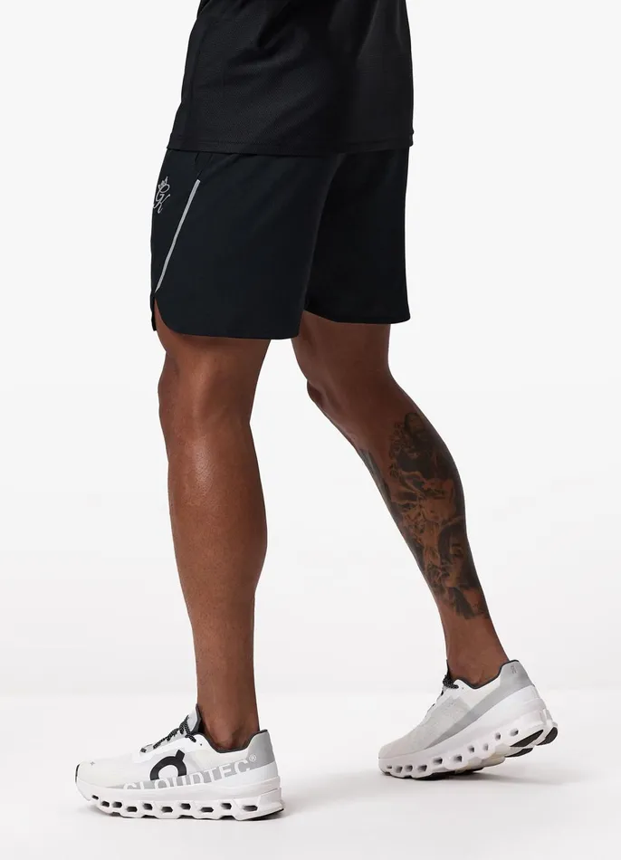 Gym King Shorts Men Flex 6034 Short 8211 BlackSilver