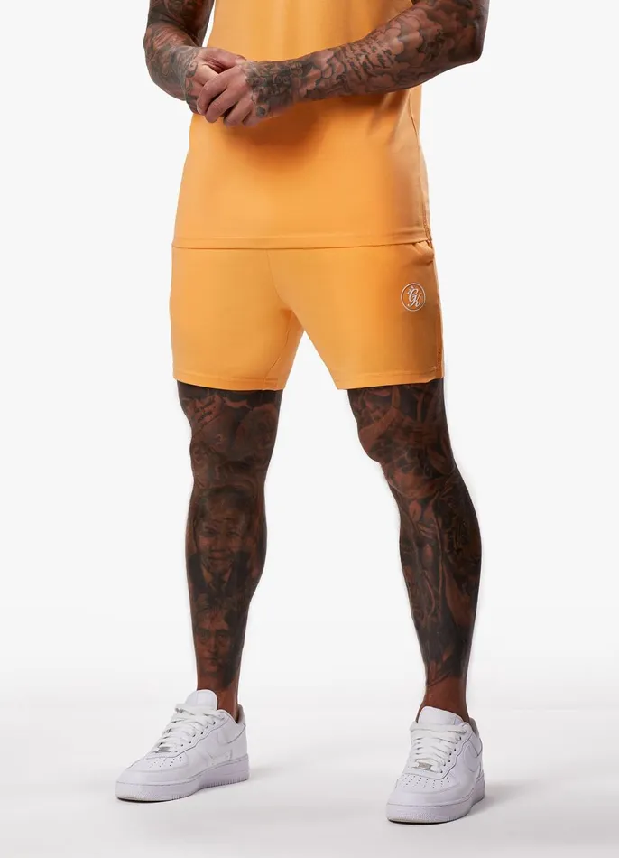 Gym King Shorts Men Pro Logo Jersey Short 8211 Apricot