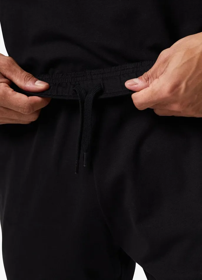 Gym King Shorts Men Pro Logo Jersey Short 8211 Black
