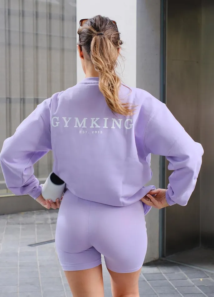 Gym King Shorts Women Established Cycle Short 8211 Lilac