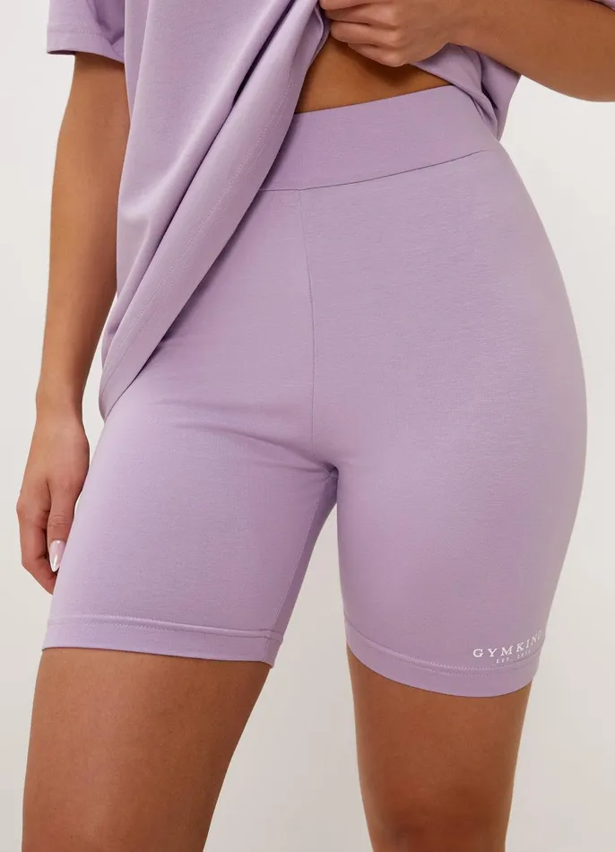 Gym King Shorts Women Established Cycle Short 8211 Lilac