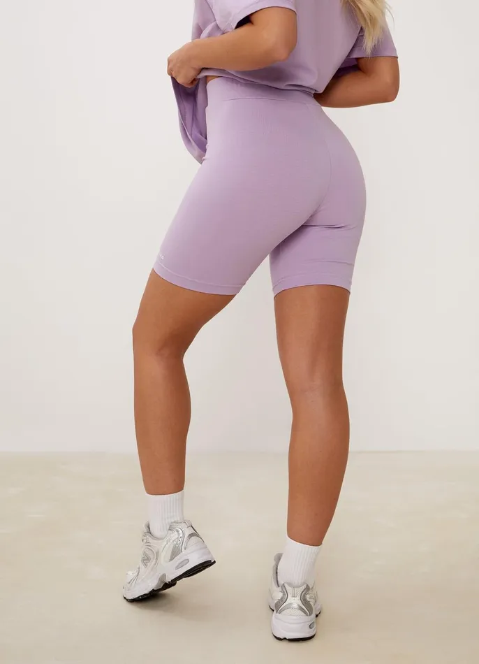 Gym King Shorts Women Established Cycle Short 8211 Lilac