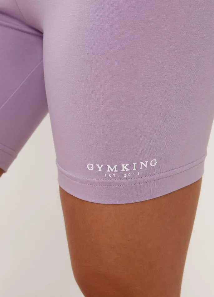 Gym King Shorts Women Established Cycle Short 8211 Lilac