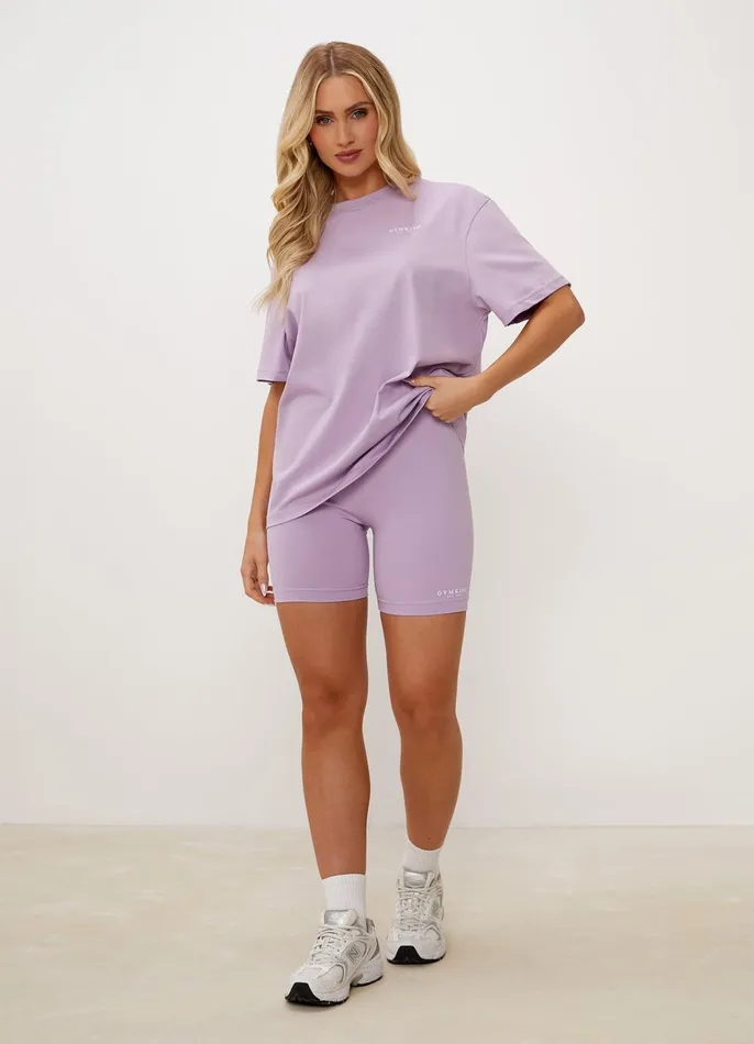 Gym King Shorts Women Established Cycle Short 8211 Lilac