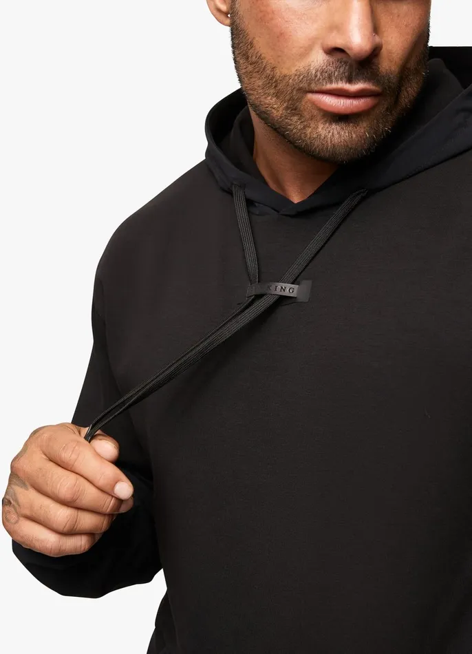 Gym King Sweatshirts and Hoodies Men Covert Utility Hood 8211 Black