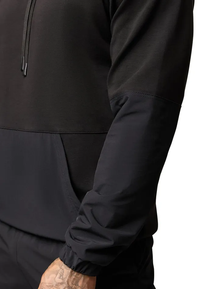 Gym King Sweatshirts and Hoodies Men Covert Utility Hood 8211 Black