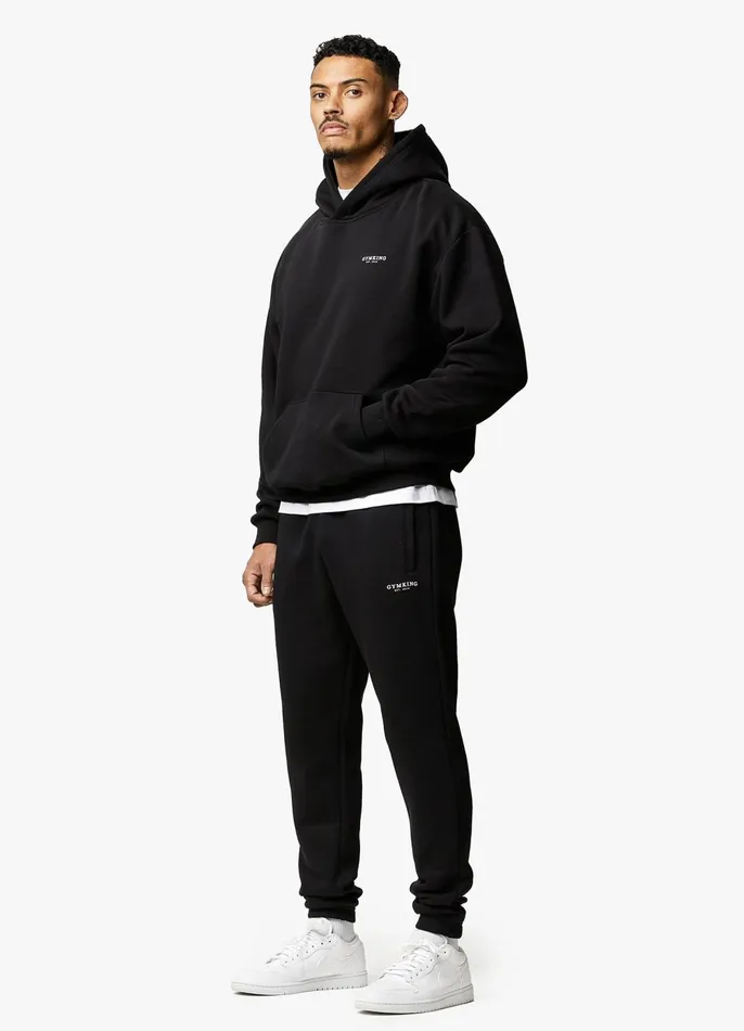 Gym King Sweatshirts and Hoodies Men Established Hood 8211 Black